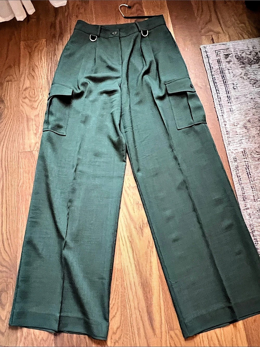 The Frankie Shop Wide Leg Cargo Pants